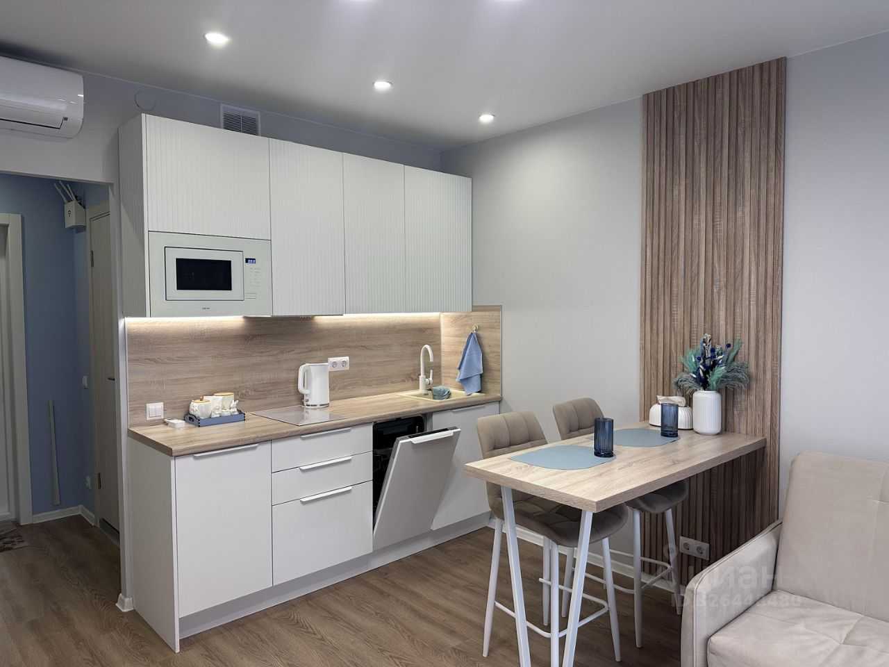 1-комнатная квартира, 23,4 м²