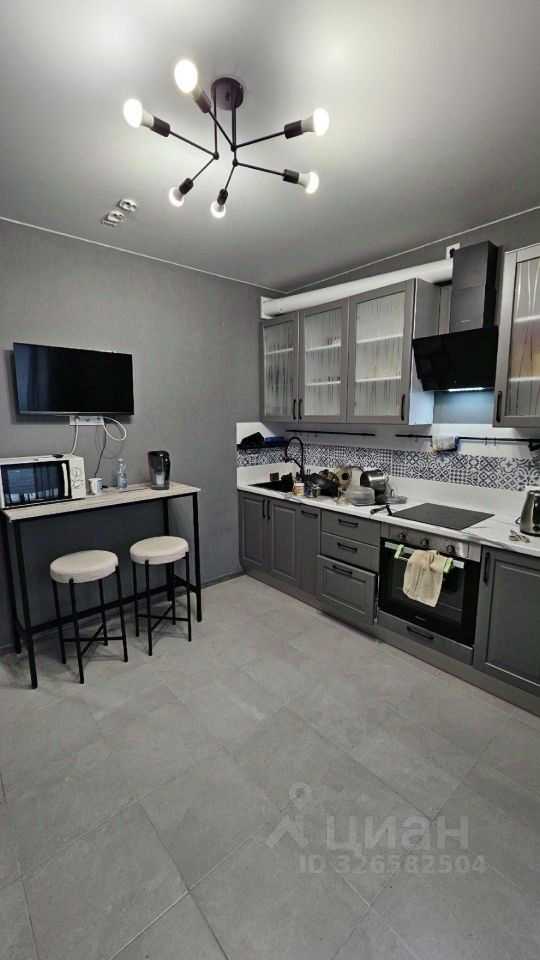 1-комнатная квартира, 42,7 м²