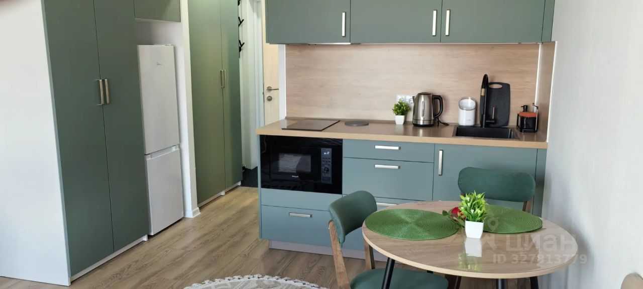 1-комнатная квартира, 19,5 м²