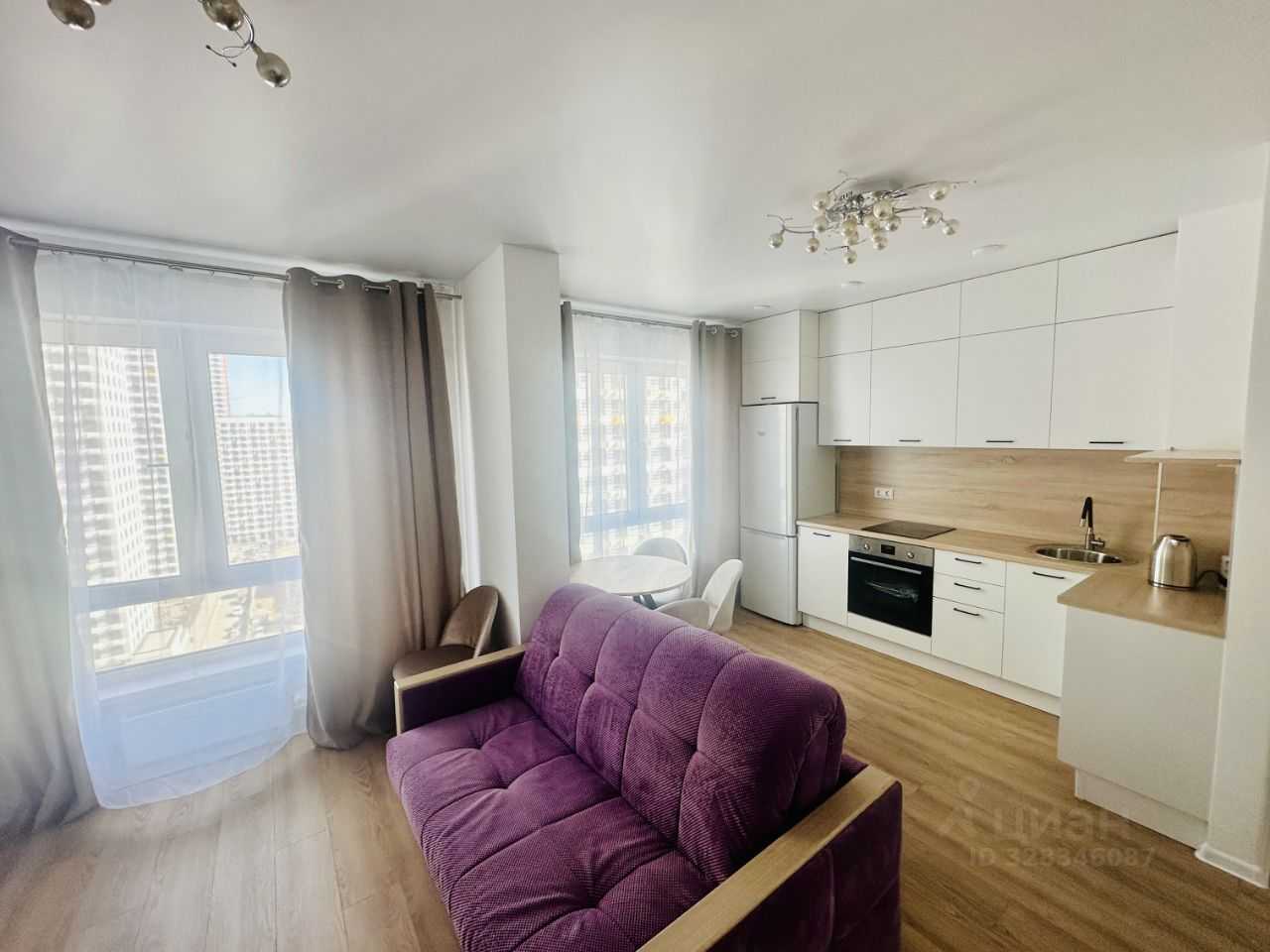 2-комнатная квартира, 62 м²