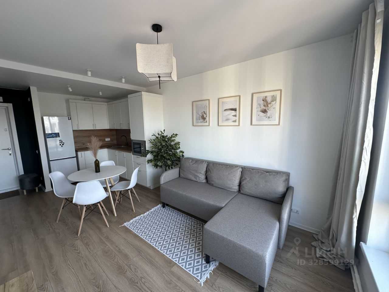 1-комнатная квартира, 35,5 м² — фотография 3