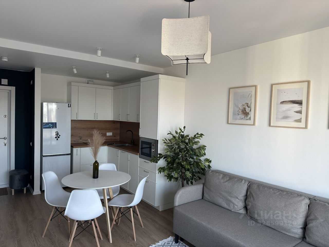 1-комнатная квартира, 35,5 м²
