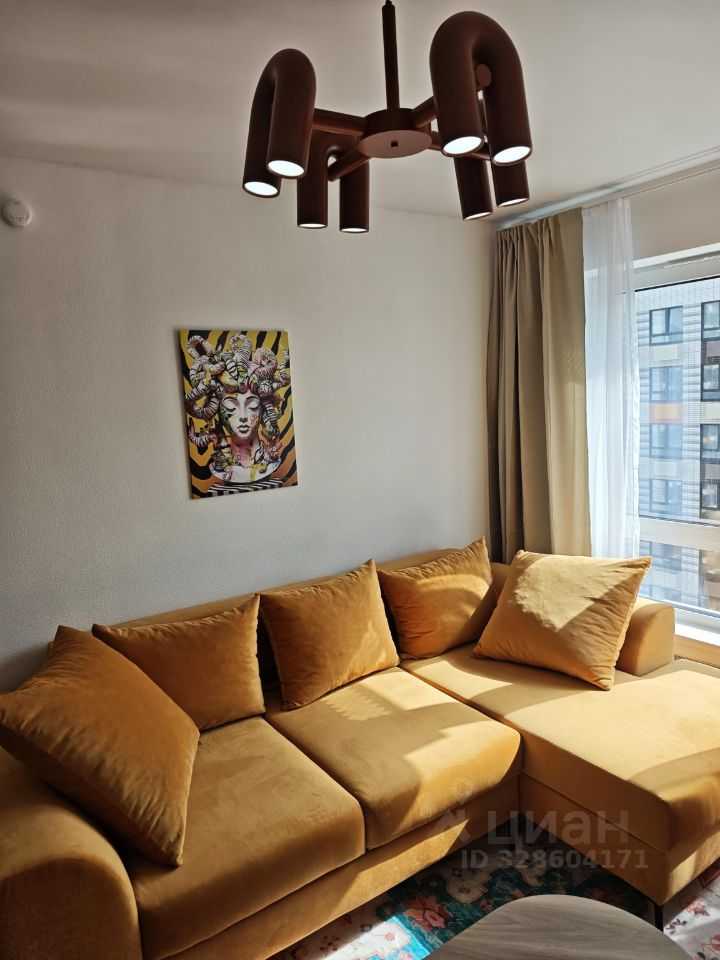 1-комнатная квартира, 36 м² — фотография 3
