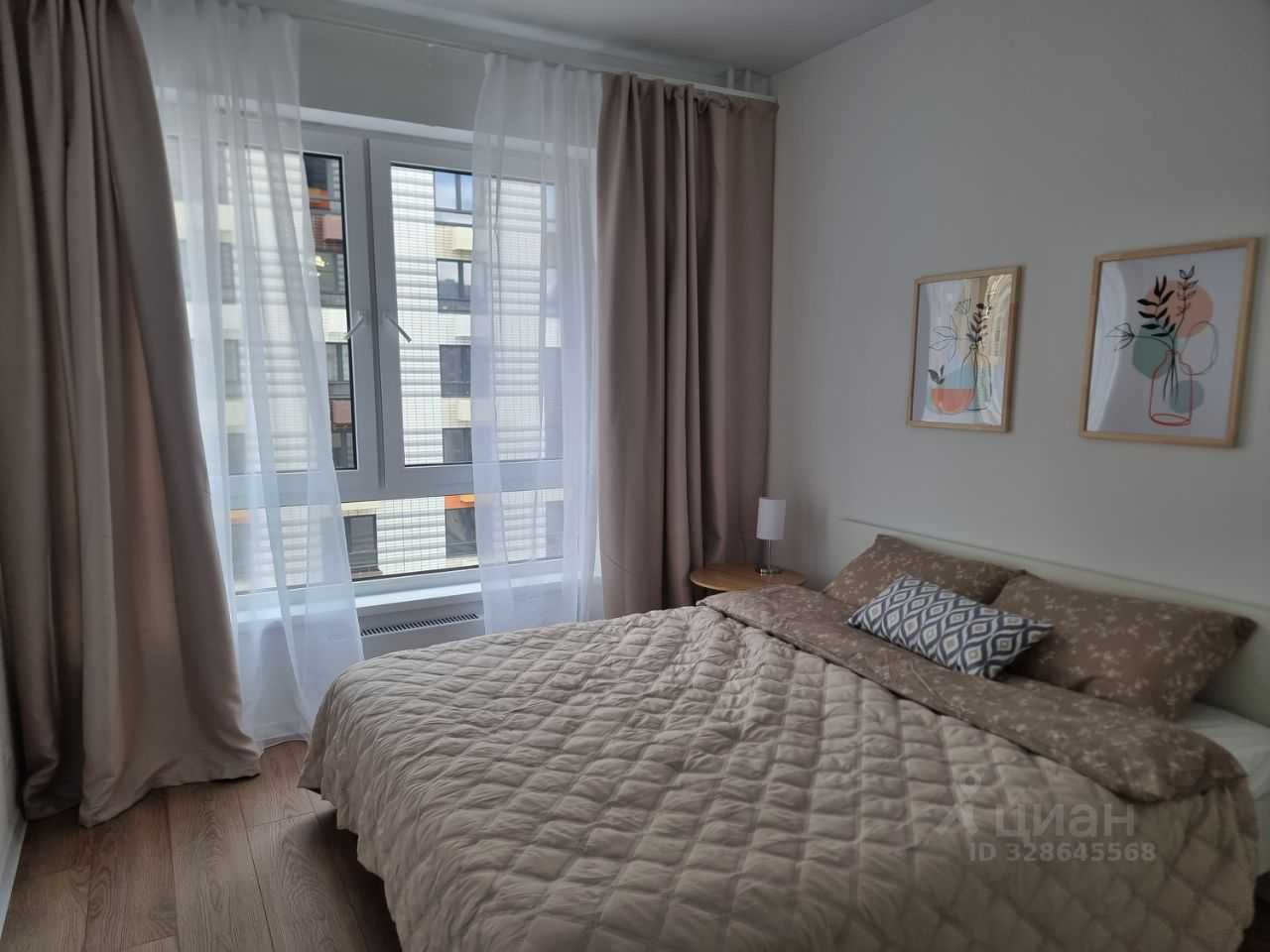 1-комнатная квартира, 35,4 м²