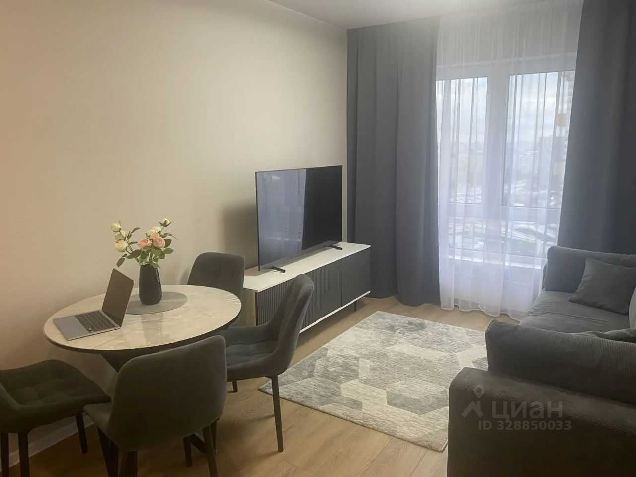 1-комнатная квартира, 36 м² — фотография 2