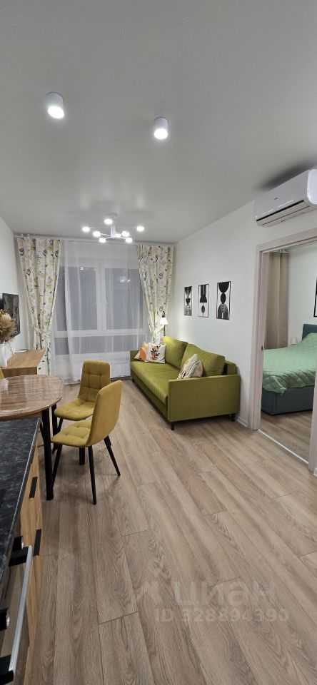1-комнатная квартира, 31,7 м²