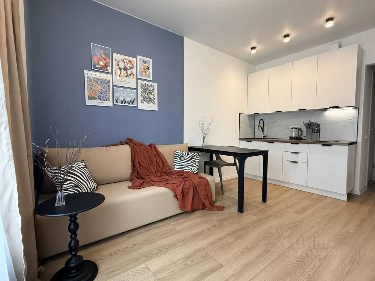 1-комнатная квартира, 20 м²
