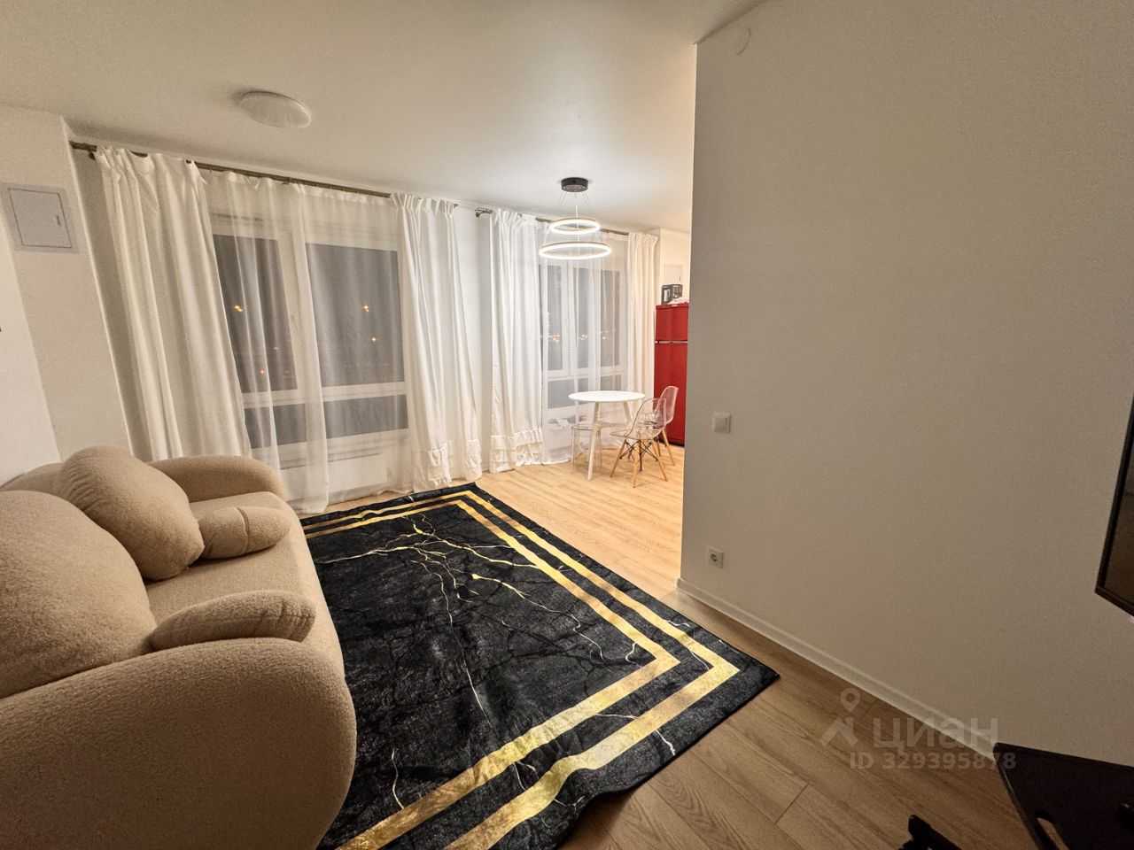 1-комнатная квартира, 33 м² — фотография 2