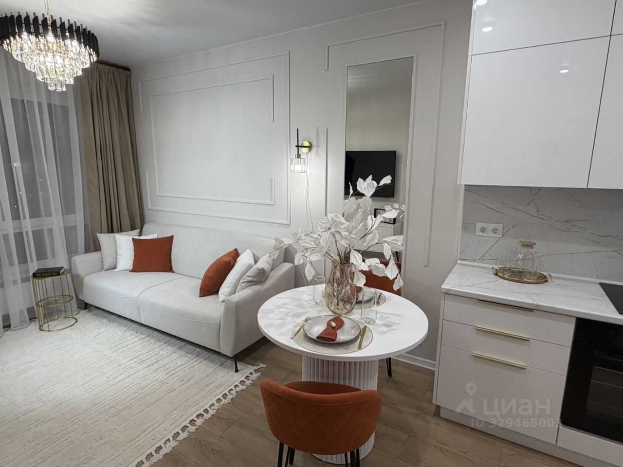 1-комнатная квартира, 32 м² — фотография 3