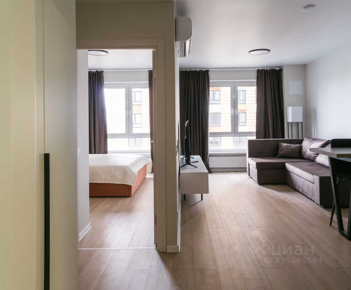 1-комнатная квартира, 35 м² — фотография 2