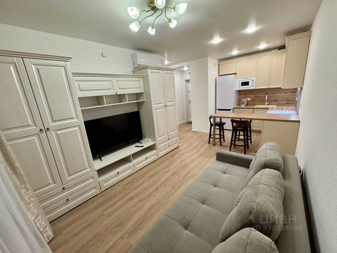 1-комнатная квартира, 38 м²