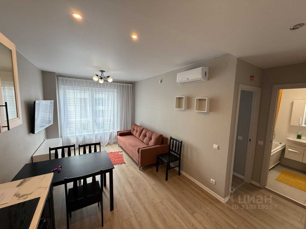 1-комнатная квартира, 35,1 м²