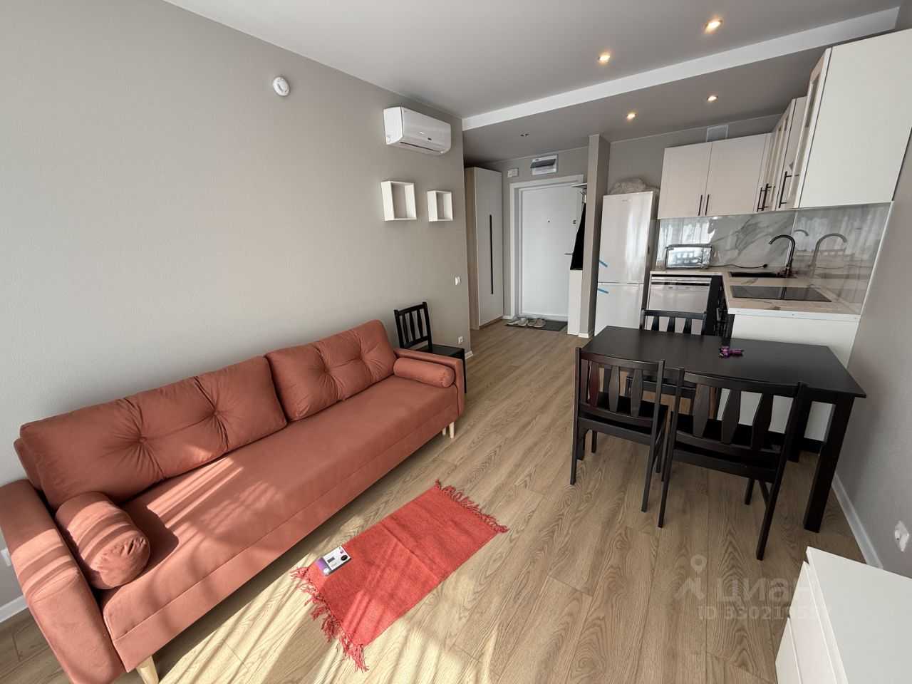 1-комнатная квартира, 35,1 м² — фотография 2