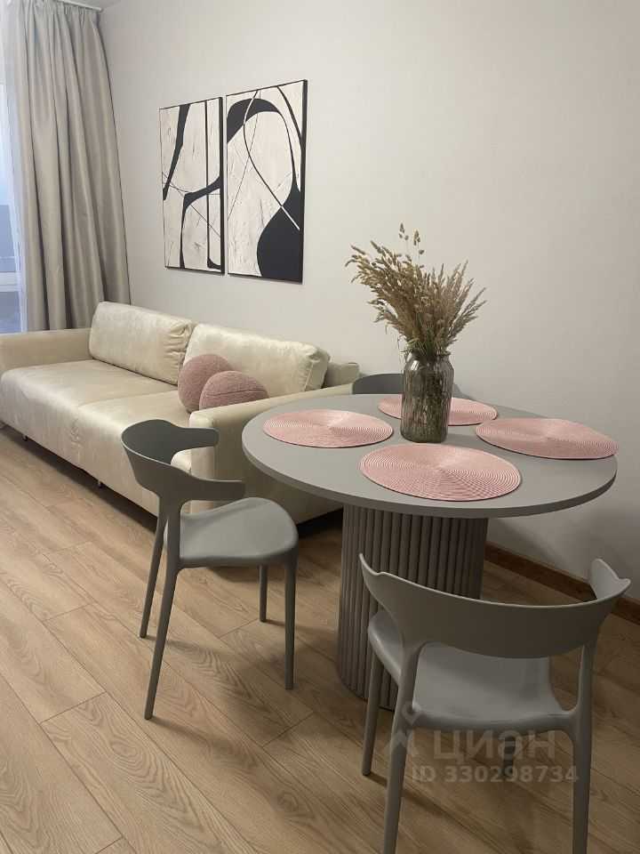 1-комнатная квартира, 35,5 м²