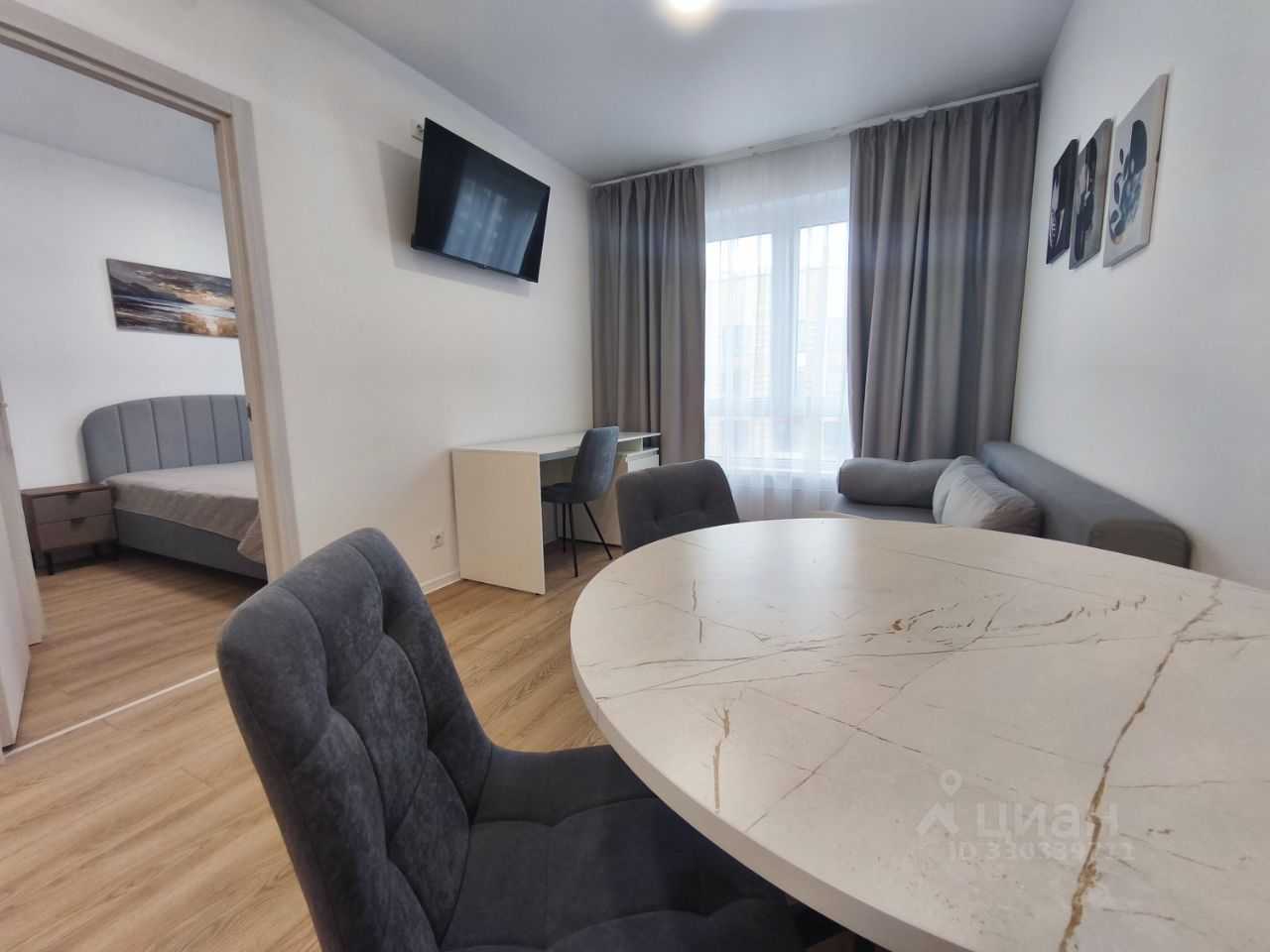 1-комнатная квартира, 33 м²