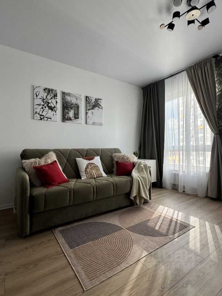 1-комнатная квартира, 25,4 м²
