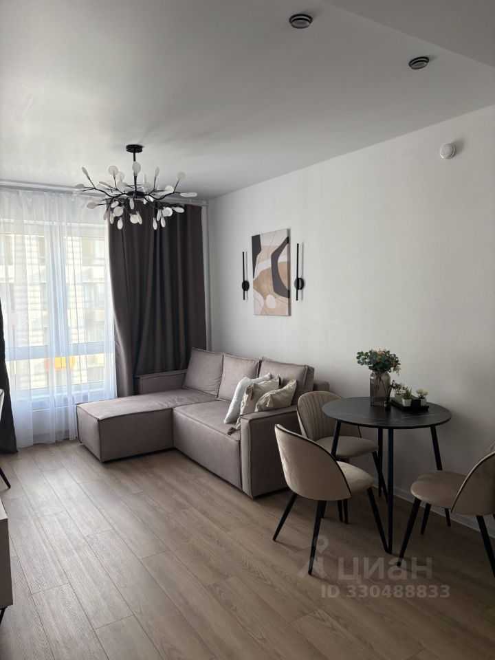 2-комнатная квартира, 35,8 м²