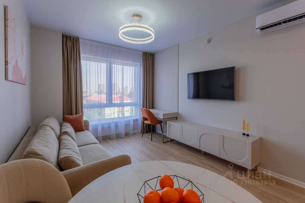 1-комнатная квартира, 35,5 м²
