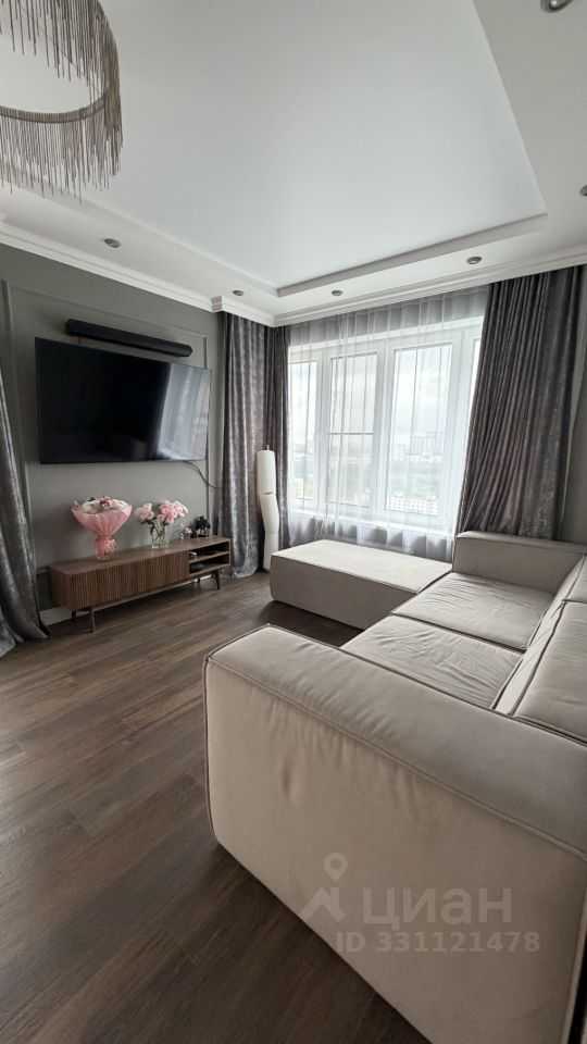 3-комнатная квартира, 82 м² — фотография 2
