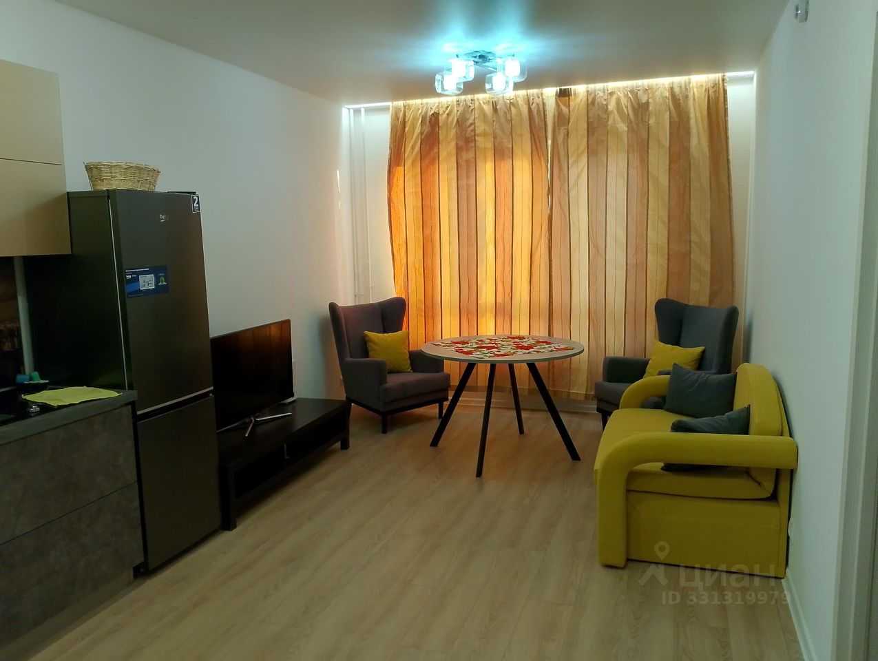 1-комнатная квартира, 42 м²