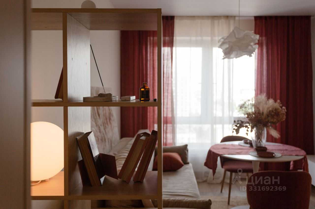 1-комнатная квартира, 35,5 м²
