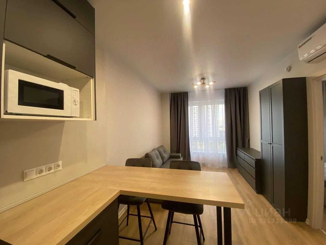 1-комнатная квартира, 33 м² — фотография 2