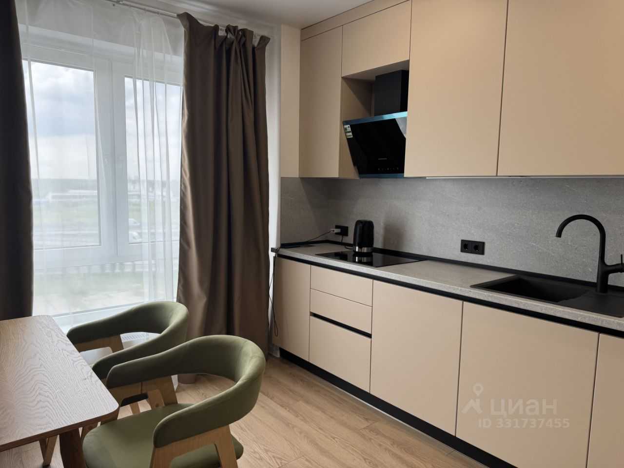 1-комнатная квартира, 33,3 м² — фотография 2