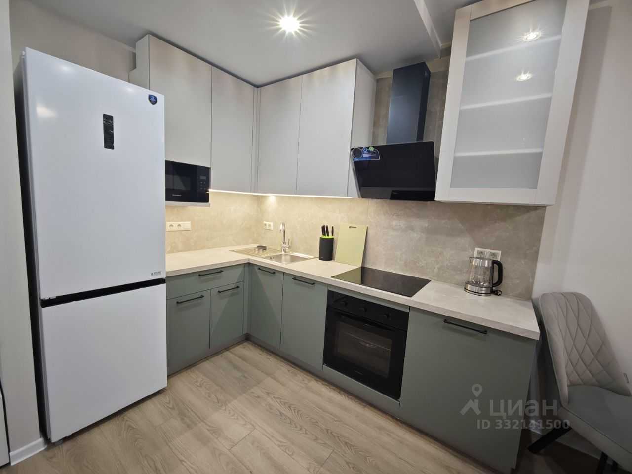 1-комнатная квартира, 35,3 м²