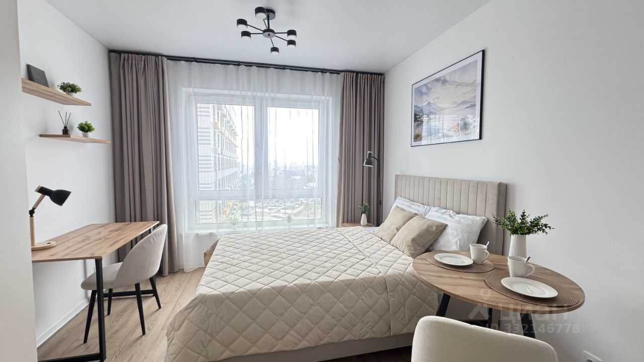 1-комнатная квартира, 19,5 м²