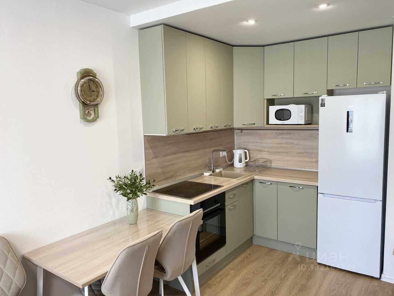 1-комнатная квартира, 35,4 м²