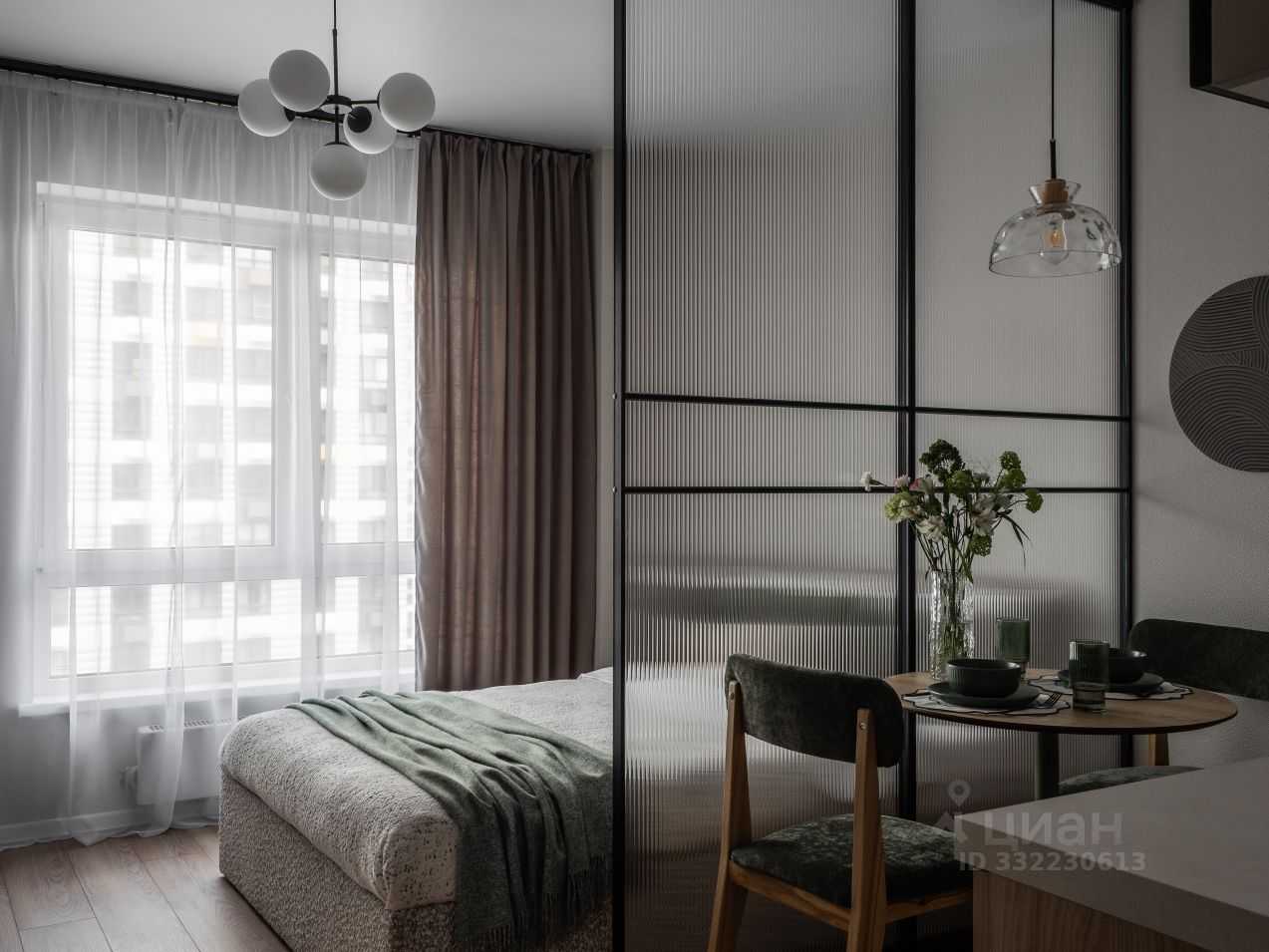 1-комнатная квартира, 23 м²