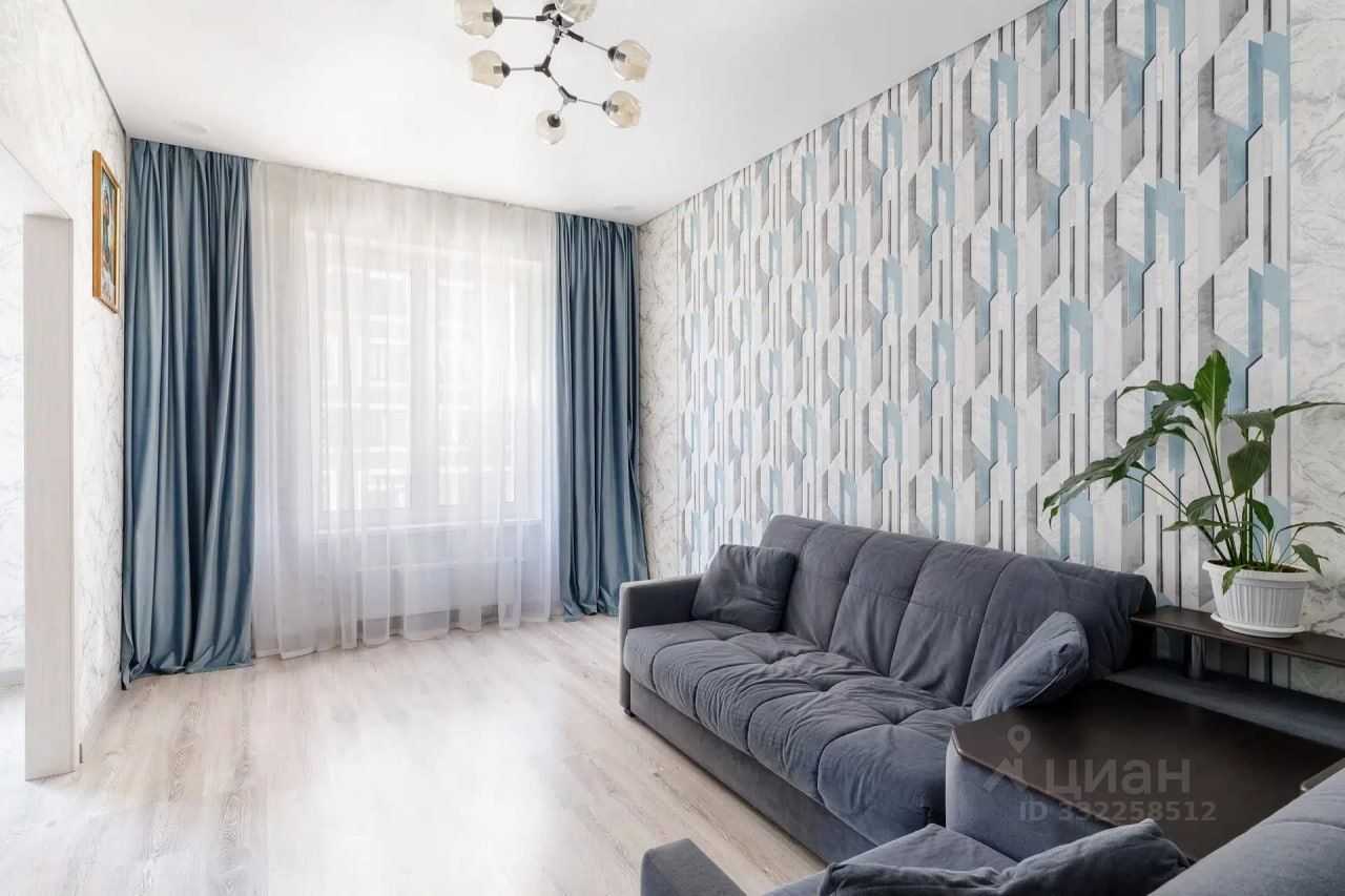 2-комнатная квартира, 54,9 м²