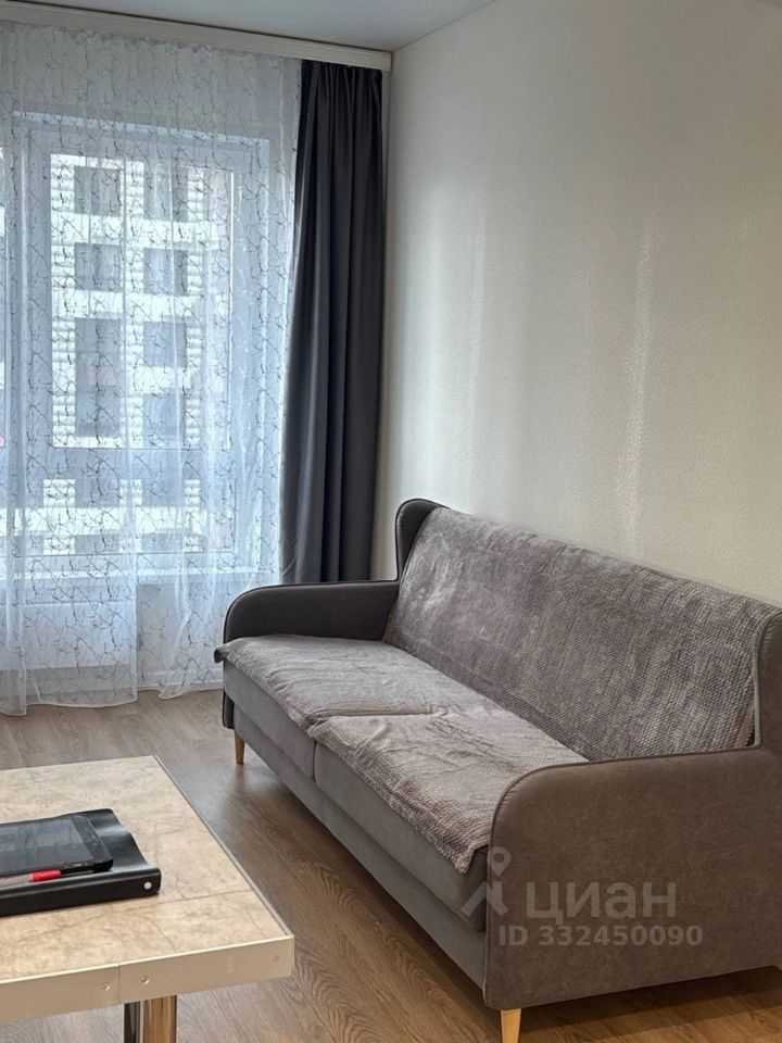 1-комнатная квартира, 35,9 м²