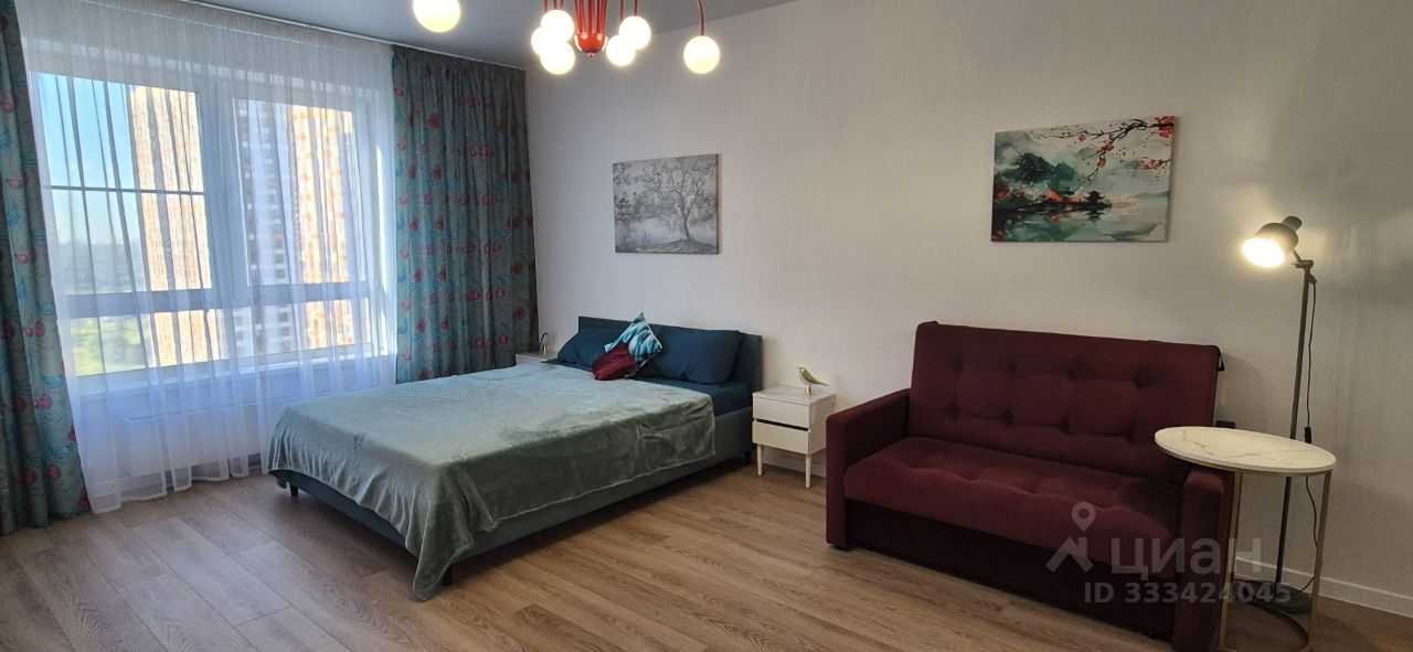 1-комнатная квартира, 44 м²