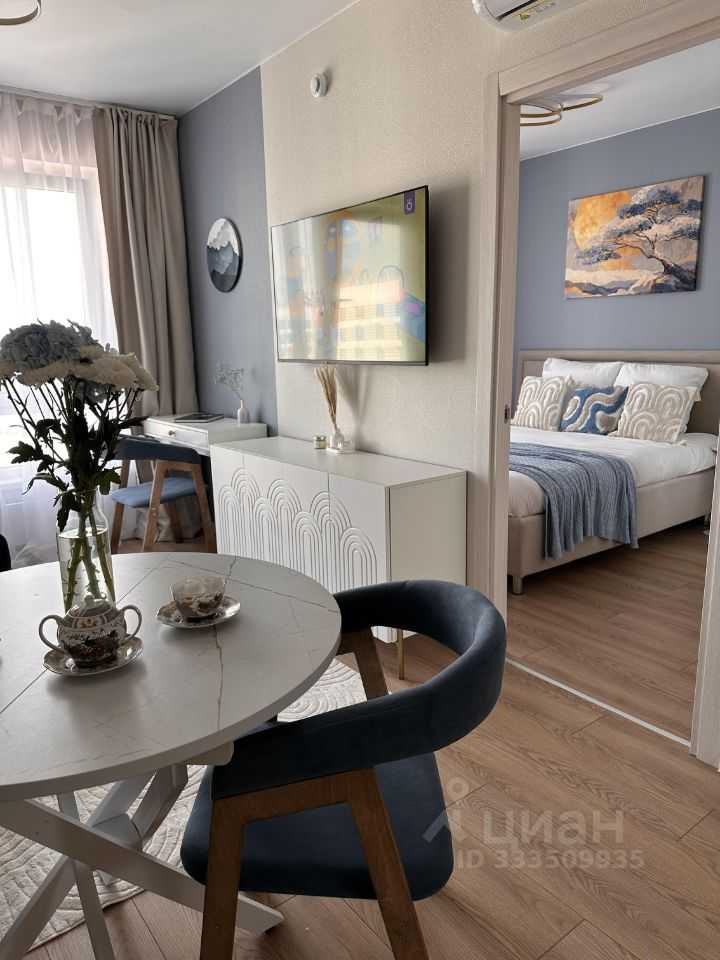 1-комнатная квартира, 35 м²