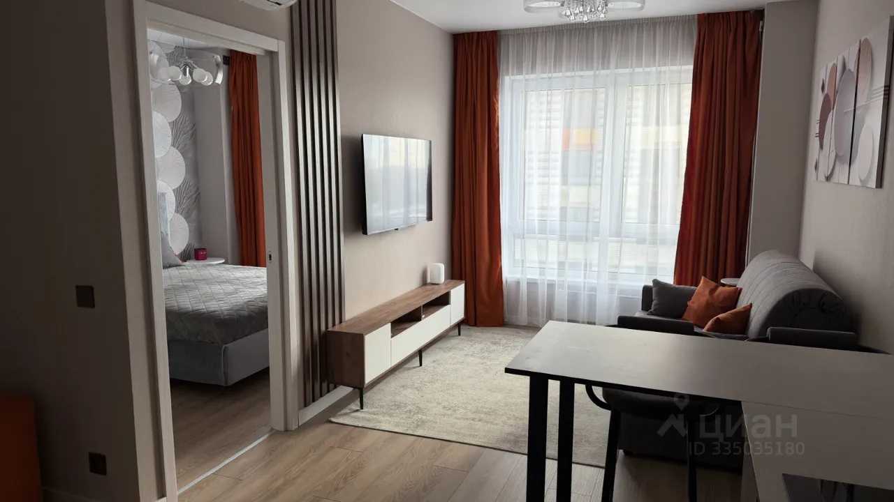 1-комнатная квартира, 34 м²
