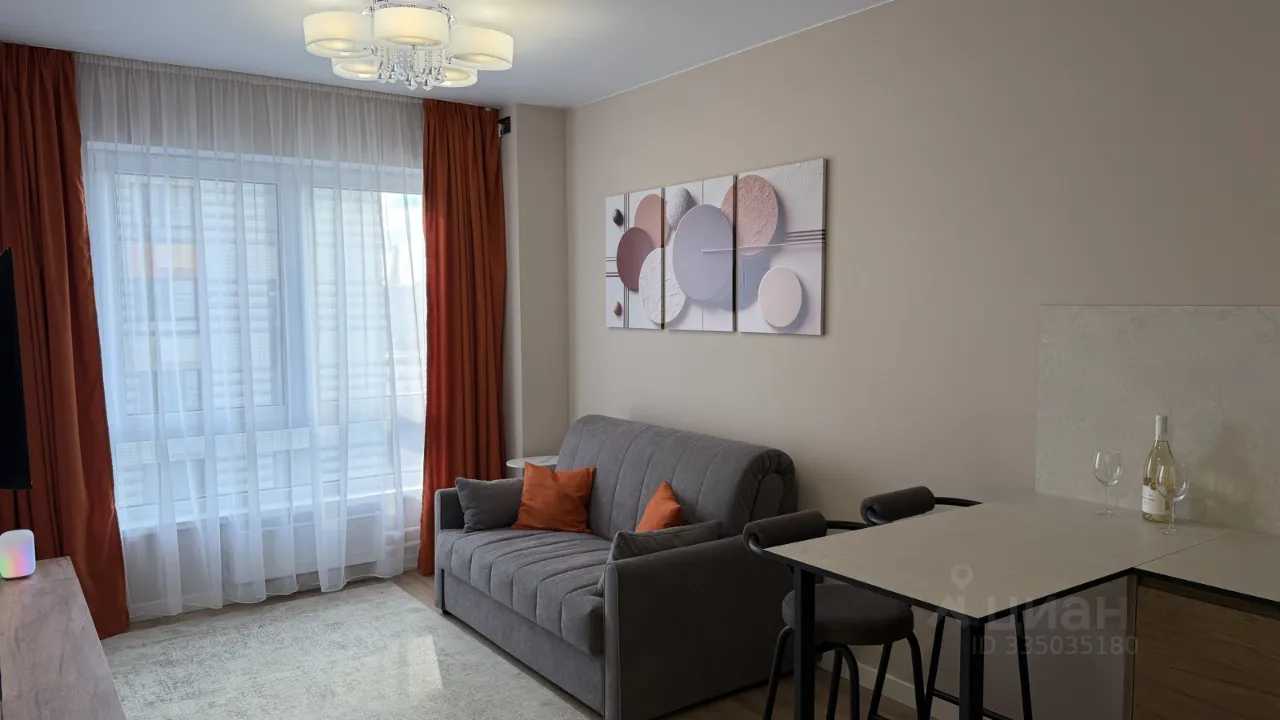 1-комнатная квартира, 34 м² — фотография 2