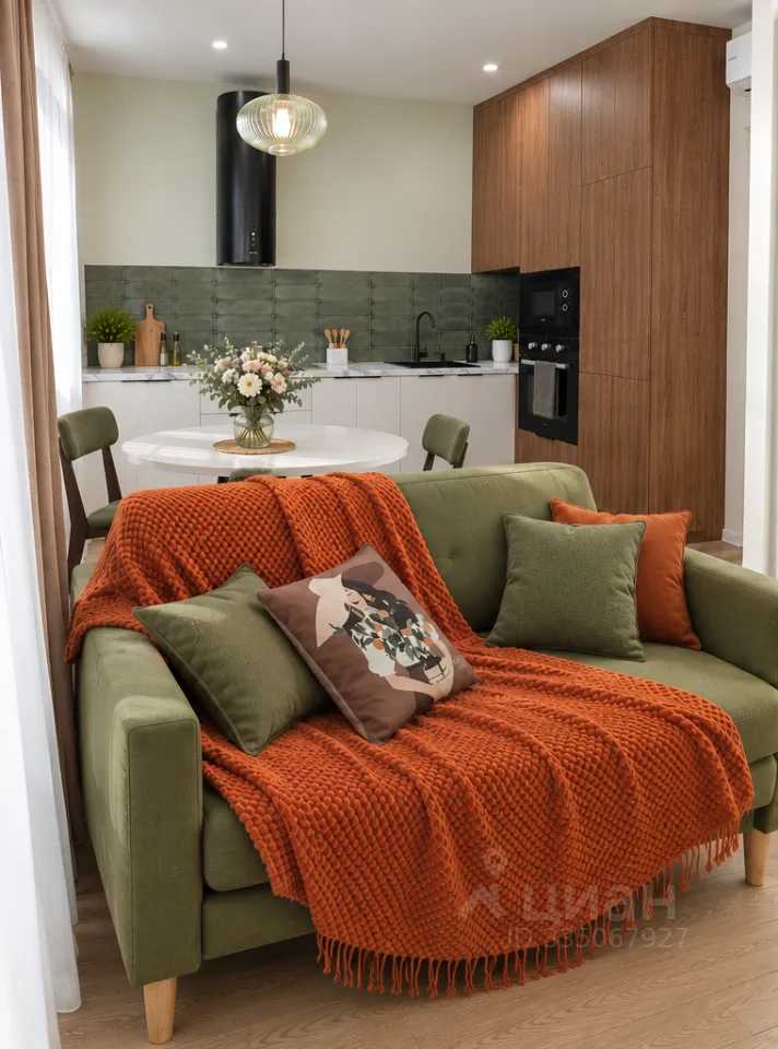 1-комнатная квартира, 34 м²