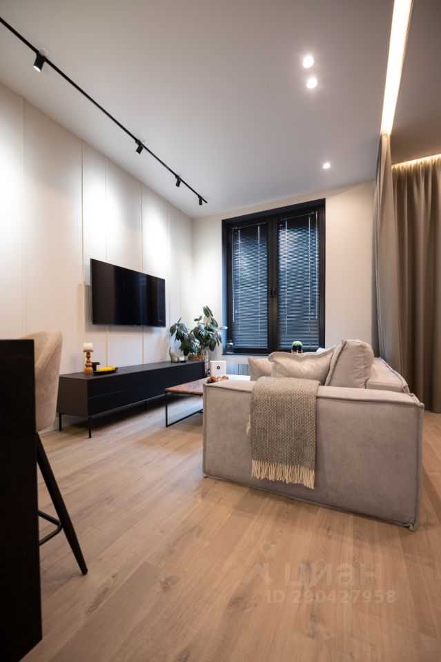 1-комнатная квартира, 43 м² — фотография 2
