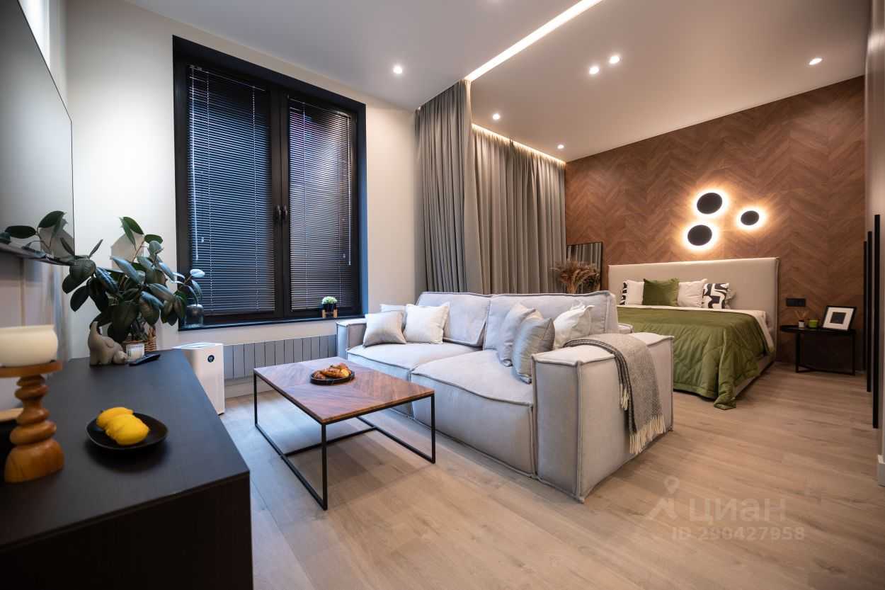 1-комнатная квартира, 43 м²