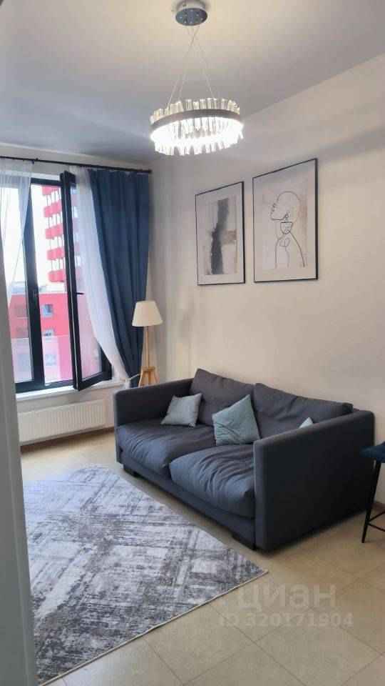1-комнатная квартира, 40 м²