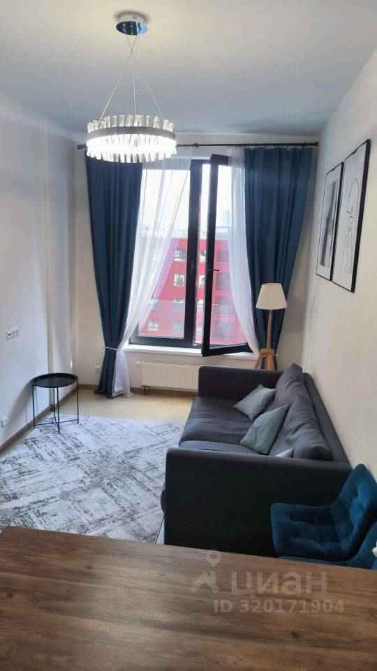 1-комнатная квартира, 40 м² — фотография 2