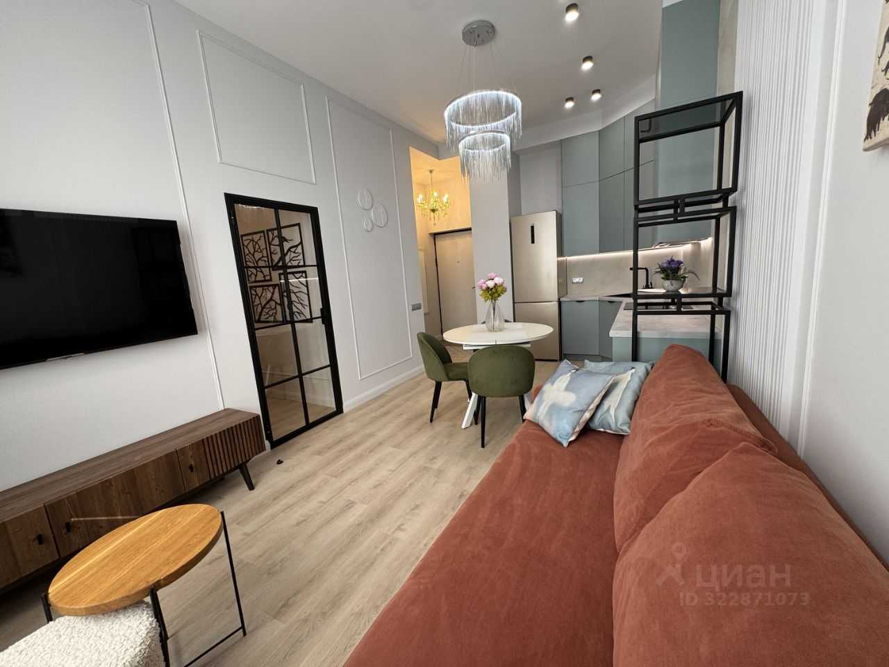 1-комнатная квартира, 35 м² — фотография 2