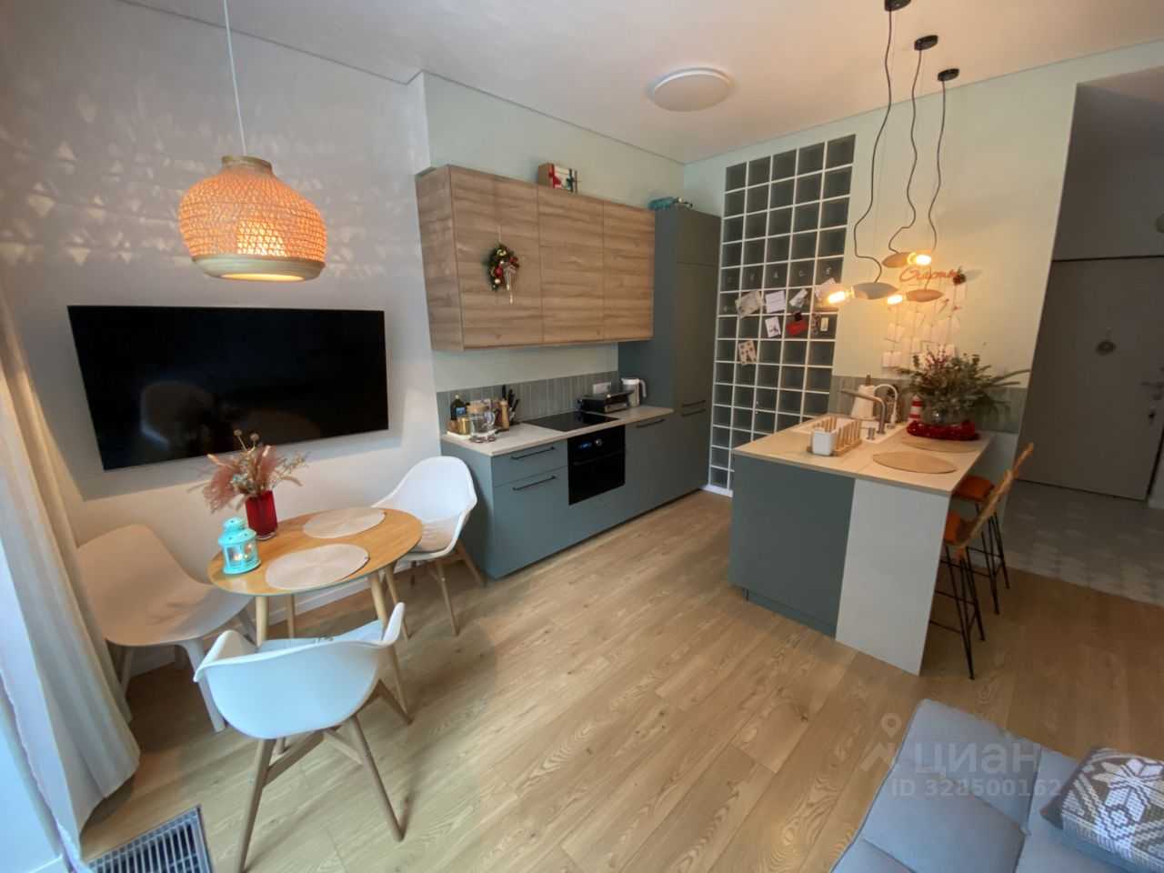1-комнатная квартира, 45 м²