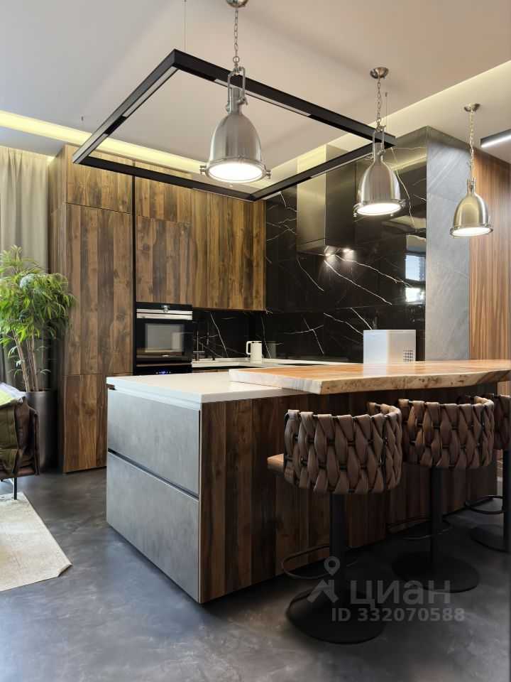 1-комнатная квартира, 60,7 м² — фотография 2