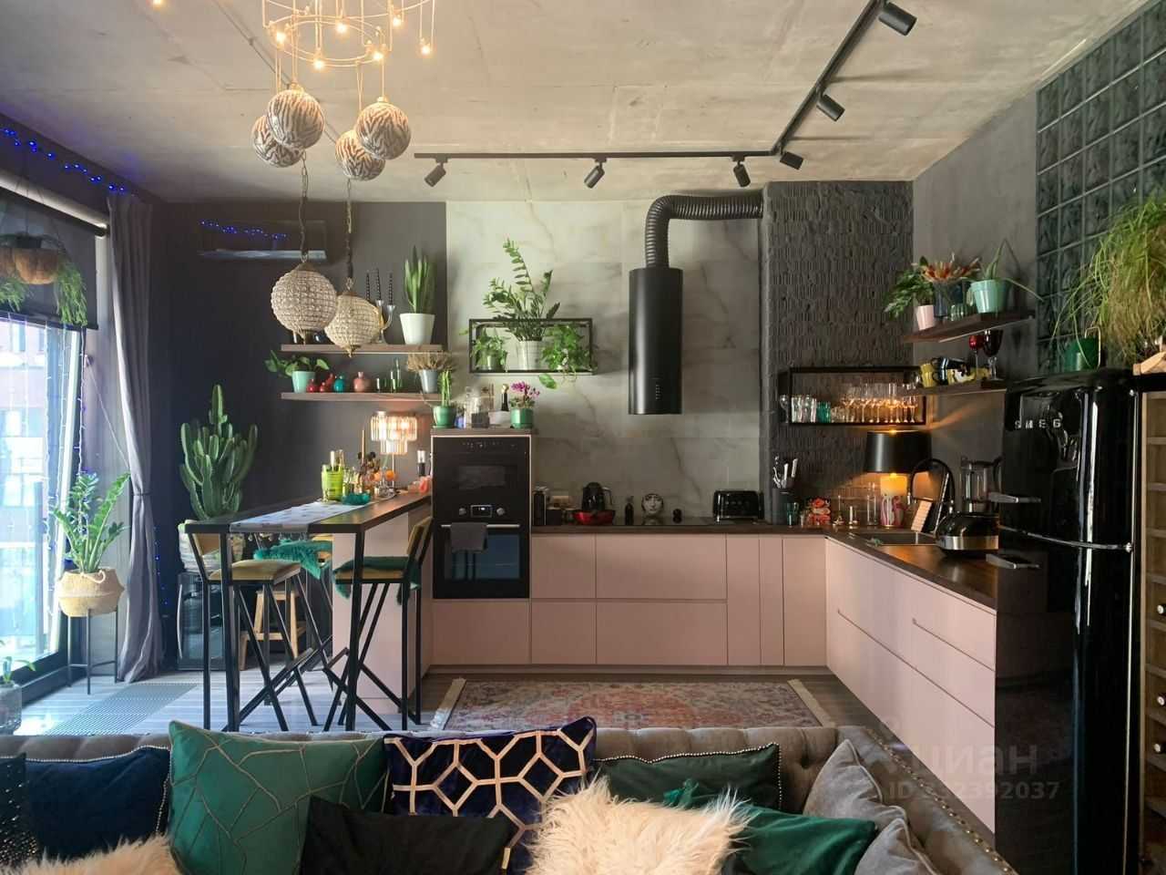 2-комнатная квартира, 74 м² — фотография 3