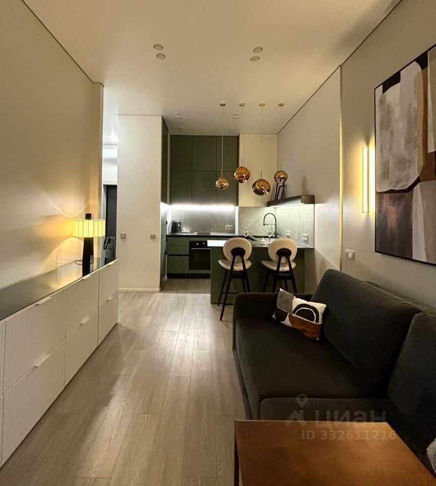 1-комнатная квартира, 37 м² — фотография 3