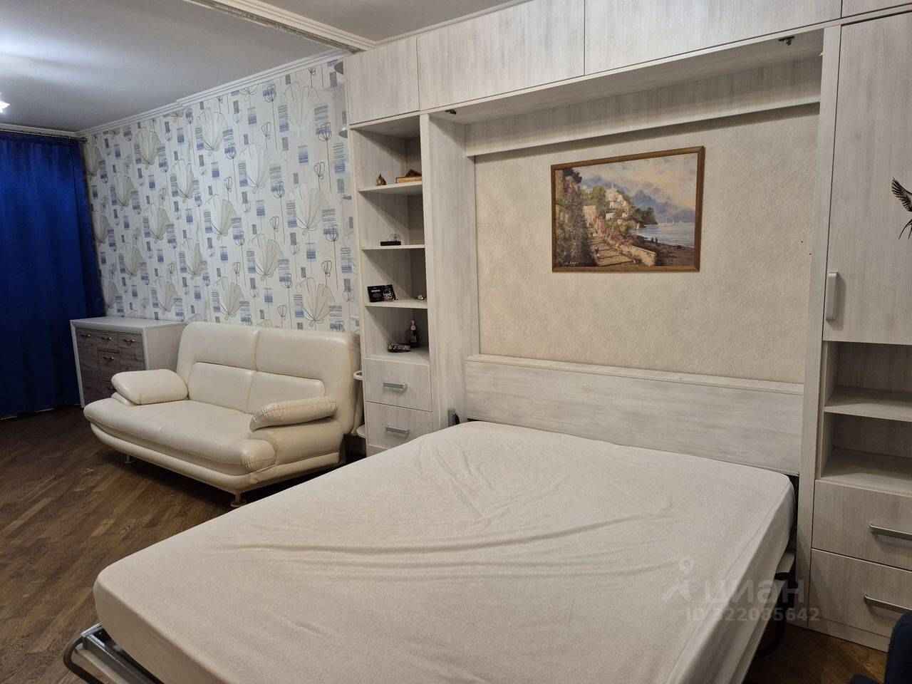 1-комнатная квартира, 55 м²