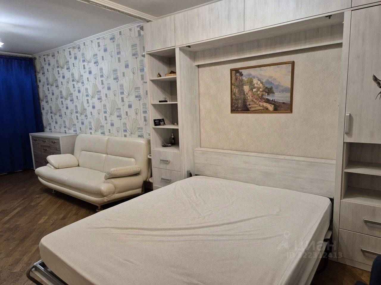 1-комнатная квартира, 55 м²