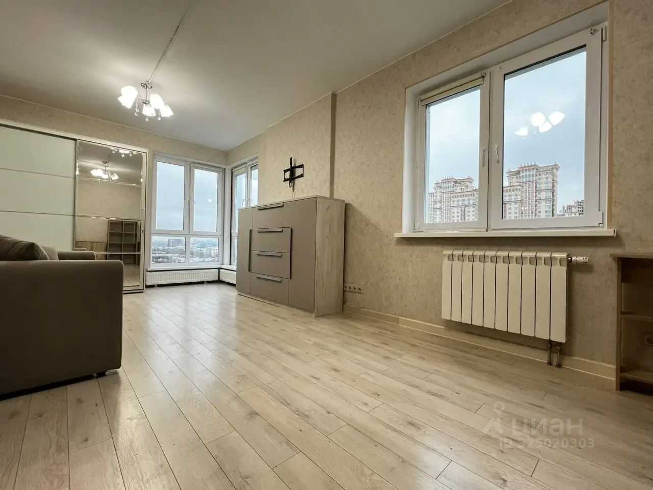 2-комнатная квартира, 54 м²
